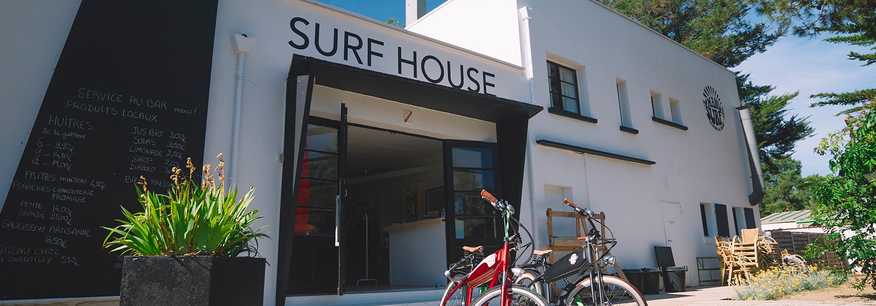 surf house surfcamp le banc de sable vendee